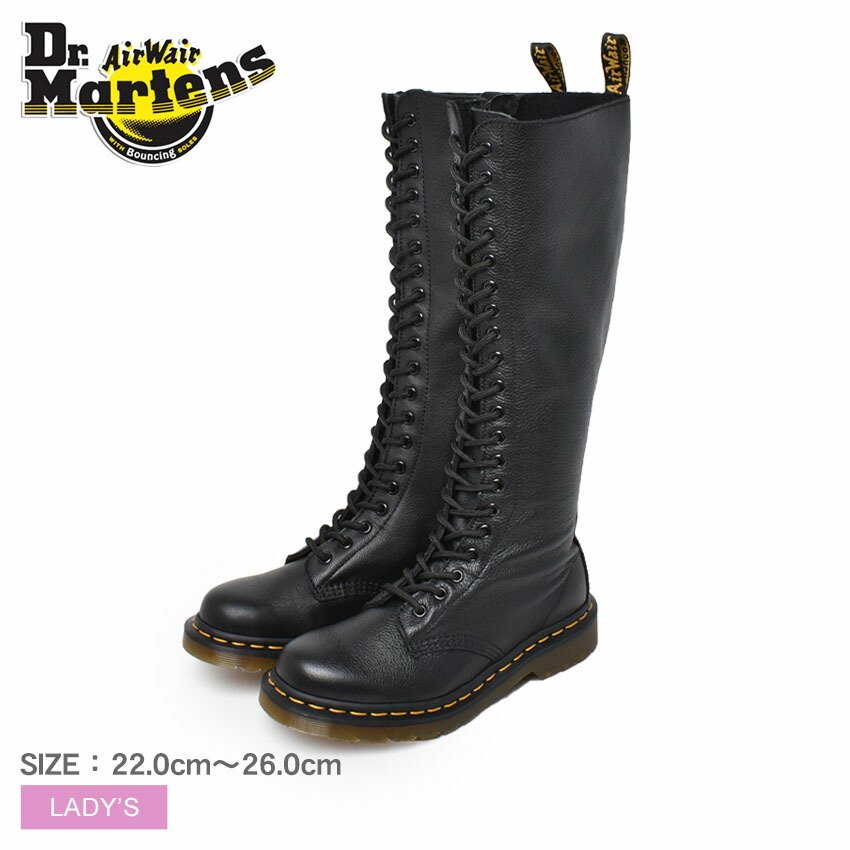 ドクターマーチン ブーツ レディース 1B60 20ホールブーツ DR．MARTENS 23889001 ブラック 黒 靴 シューズ マーチン ブランド