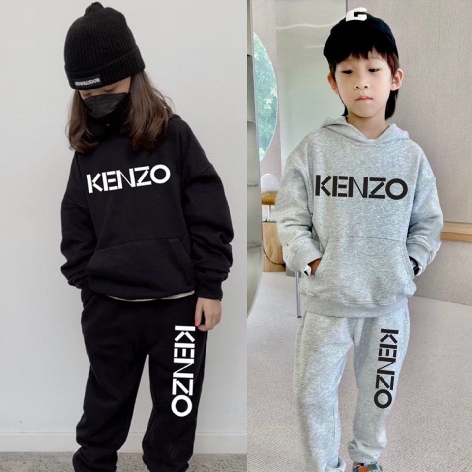 Kenzoパーカーセット　ケンゾー パーカーセットアップ　上下セット　スウェット＋パンツ　春服