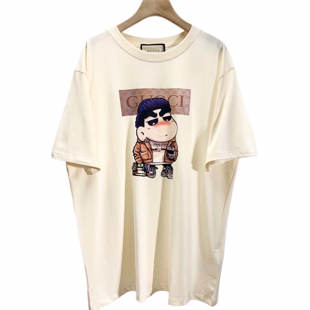 Gucci  メンズ　トップス　半袖　Tシャツ　夏着　2022新作　超人気Tシャツ　カップル