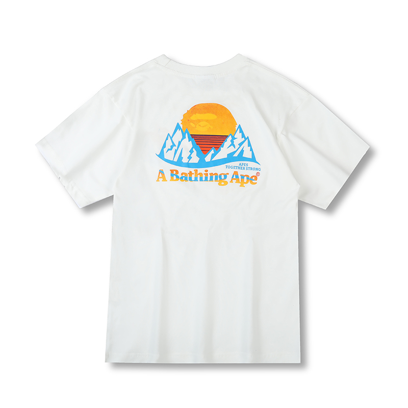 BAPE　メンズ/レディース　トップス　半袖　Tシャツ　夏着　2022新作　超人気Tシャツ　カップル　Ｍ-XXL