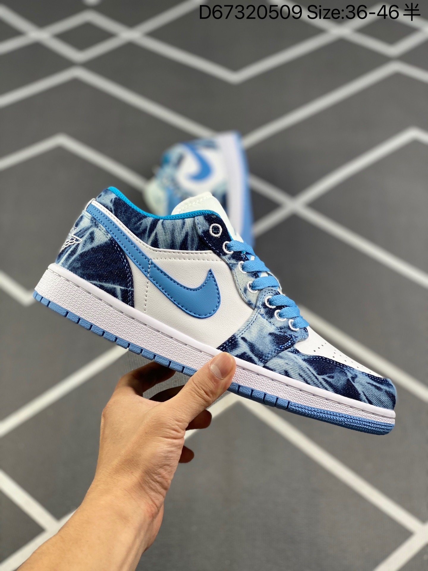 スニーカー  Nike Air Jordan 1 Low OG"Laser Blue"AJ1 靴　ファッションシューズ   何でも似合う