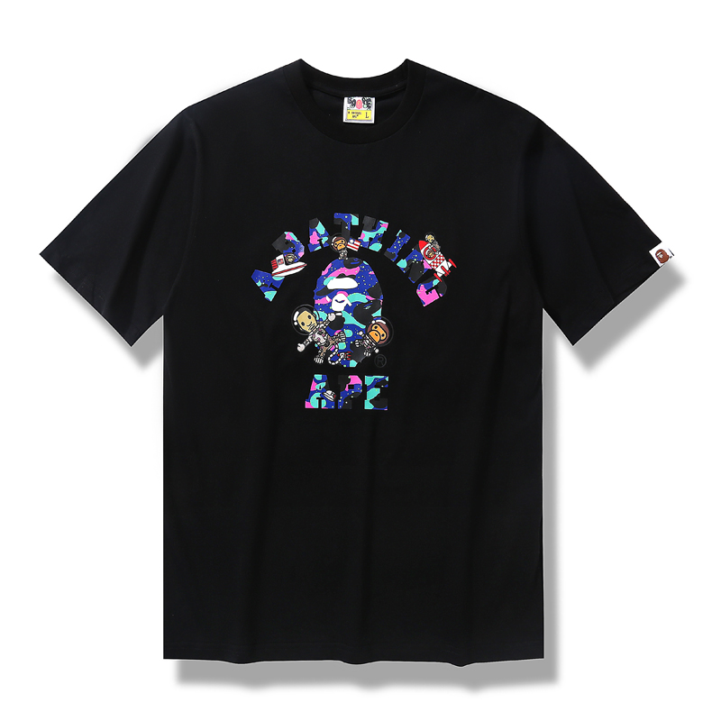 BAPE　メンズ/レディース　トップス　半袖　Tシャツ　夏着　2022新作　超人気Tシャツ　カップル　Ｍ-XXL