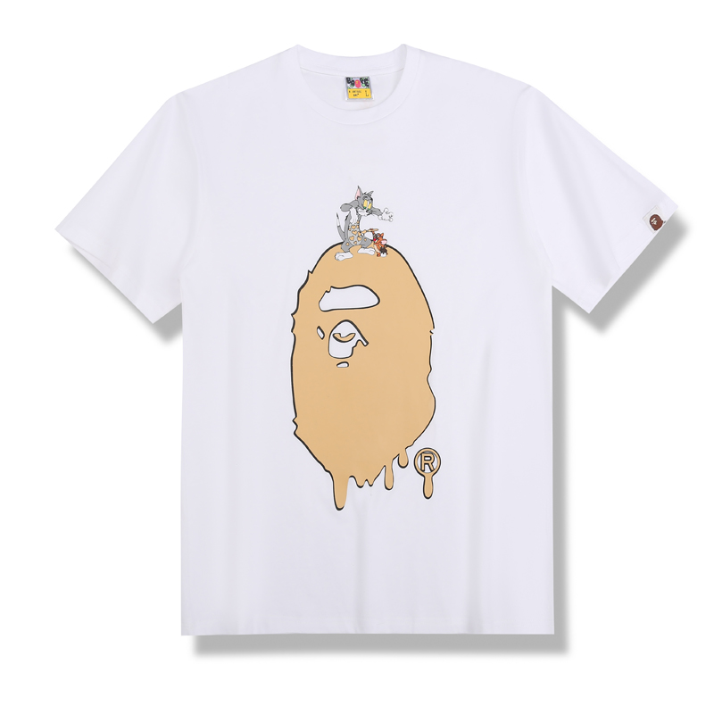 BAPE　メンズ/レディース　トップス　半袖　Tシャツ　夏着　2022新作　超人気Tシャツ　カップル　Ｍ-XXL