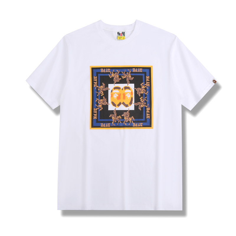 BAPE　メンズ/レディース　トップス　半袖　Tシャツ　夏着　2022新作　超人気Tシャツ　カップル　Ｍ-XXL