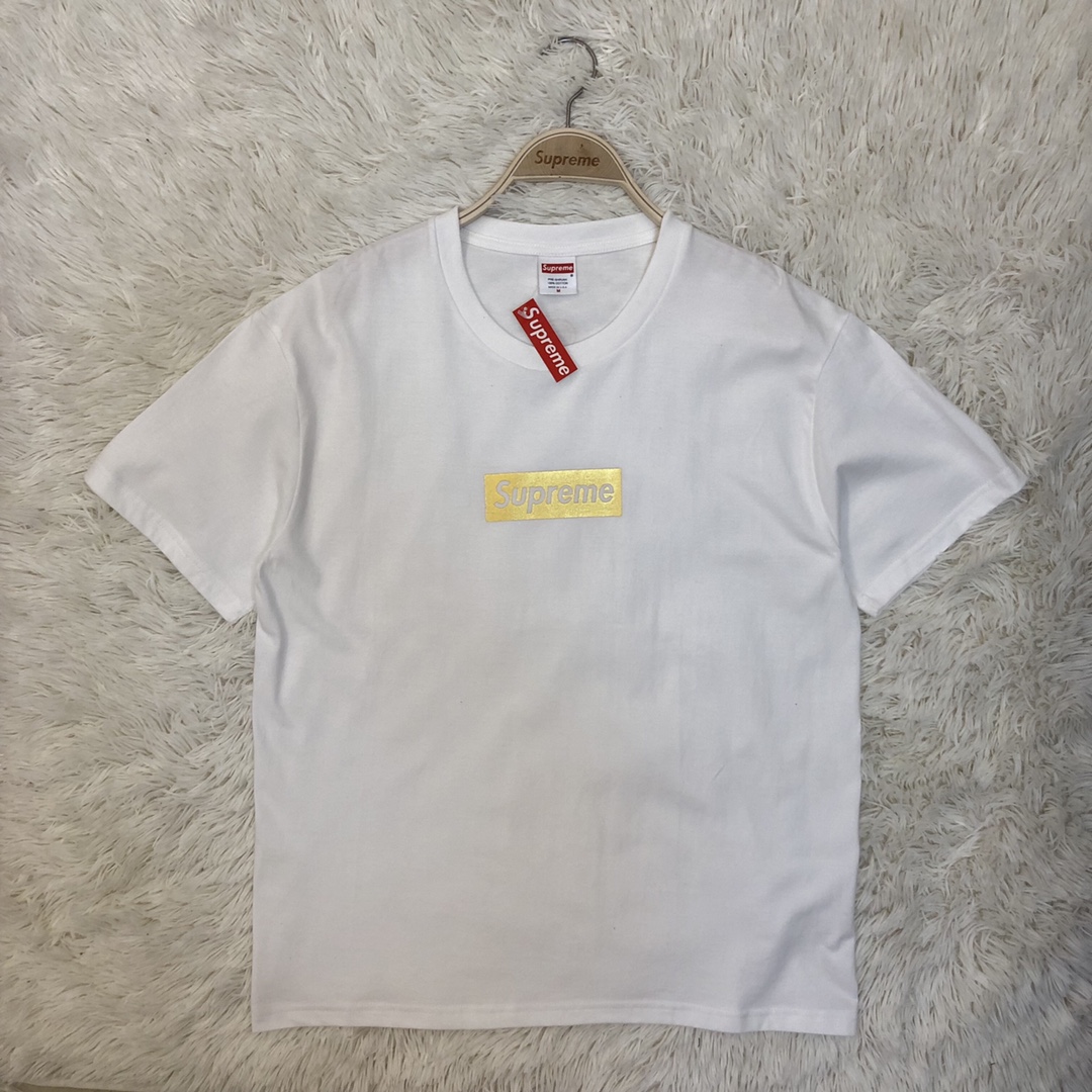 Supreme　メンズ/レディース　トップス　半袖　Tシャツ　夏着　2022新作　超人気Tシャツ　カップル　S-XL