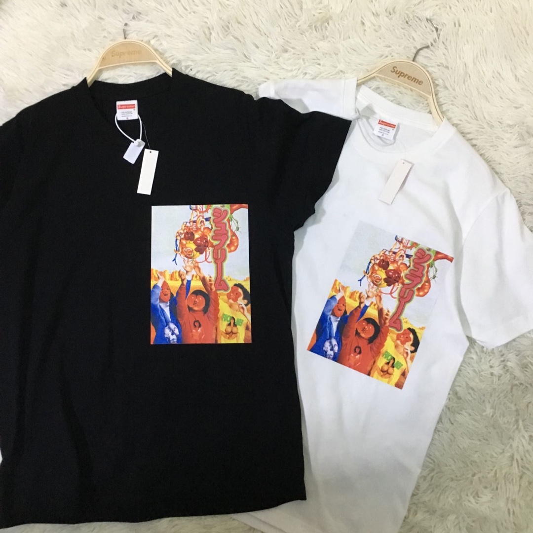 Supreme　メンズ/レディース　トップス　半袖　Tシャツ　夏着　2022新作　超人気Tシャツ　カップル　S-XL