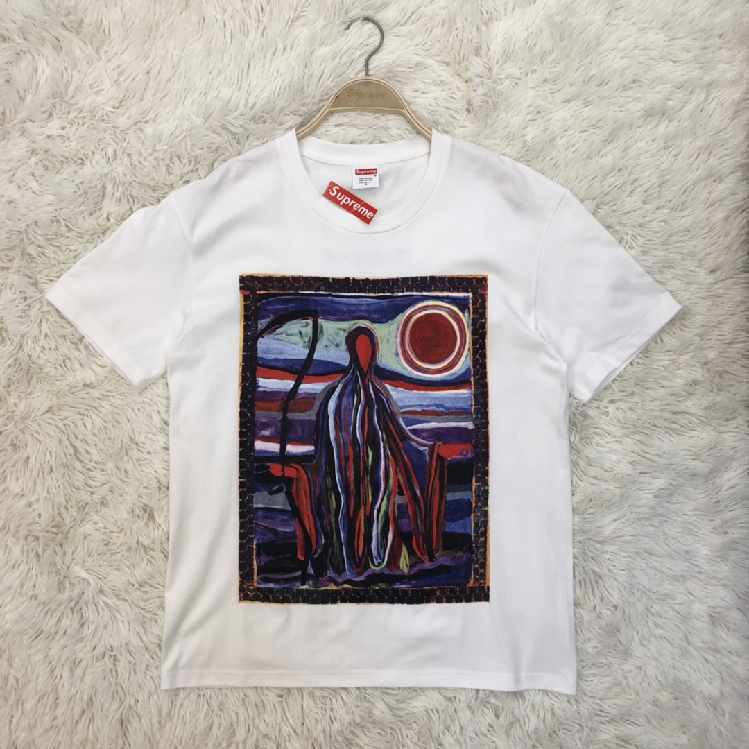 Supreme　メンズ/レディース　トップス　半袖　Tシャツ　夏着　2022新作　超人気Tシャツ　カップル　S-XL