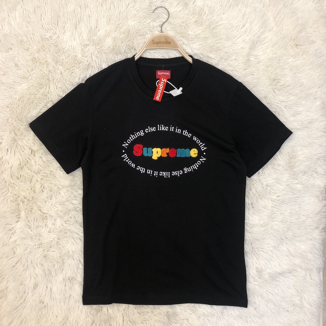 Supreme　メンズ/レディース　トップス　半袖　Tシャツ　夏着　2022新作　超人気Tシャツ　カップル　S-XL