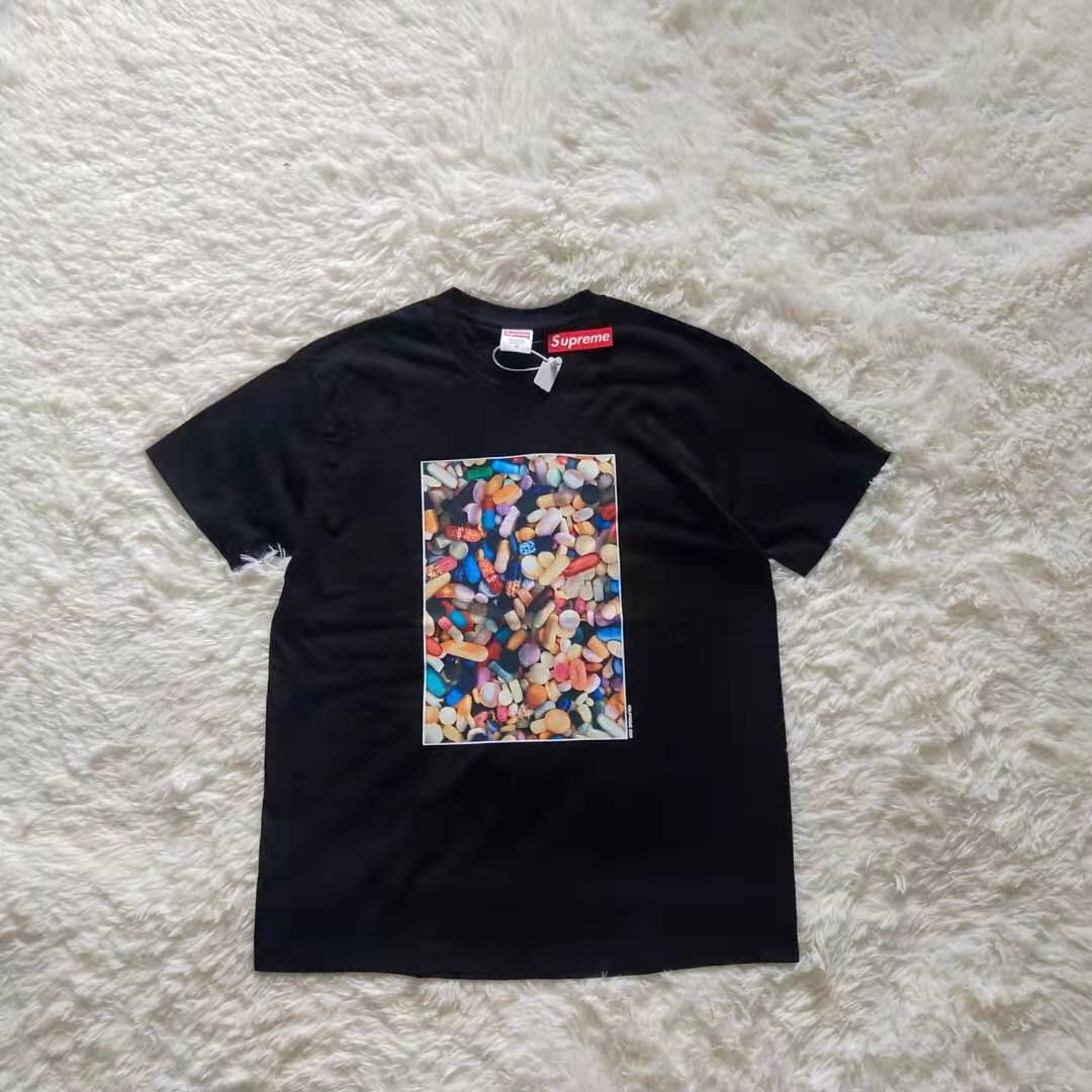 Supreme　メンズ/レディース　トップス　半袖　Tシャツ　夏着　2022新作　超人気Tシャツ　カップル　S-XL