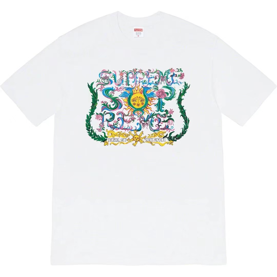 Supreme　メンズ/レディース　トップス　半袖　Tシャツ　夏着　2022新作　超人気Tシャツ　カップル　S-XL