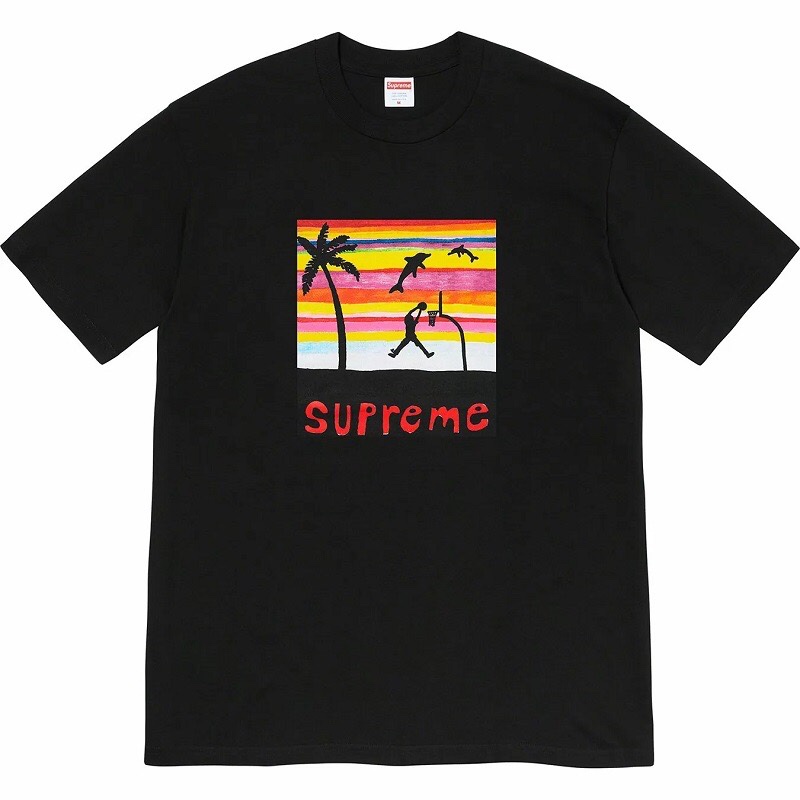 Supreme　メンズ/レディース　トップス　半袖　Tシャツ　夏着　2022新作　超人気Tシャツ　カップル　S-XL