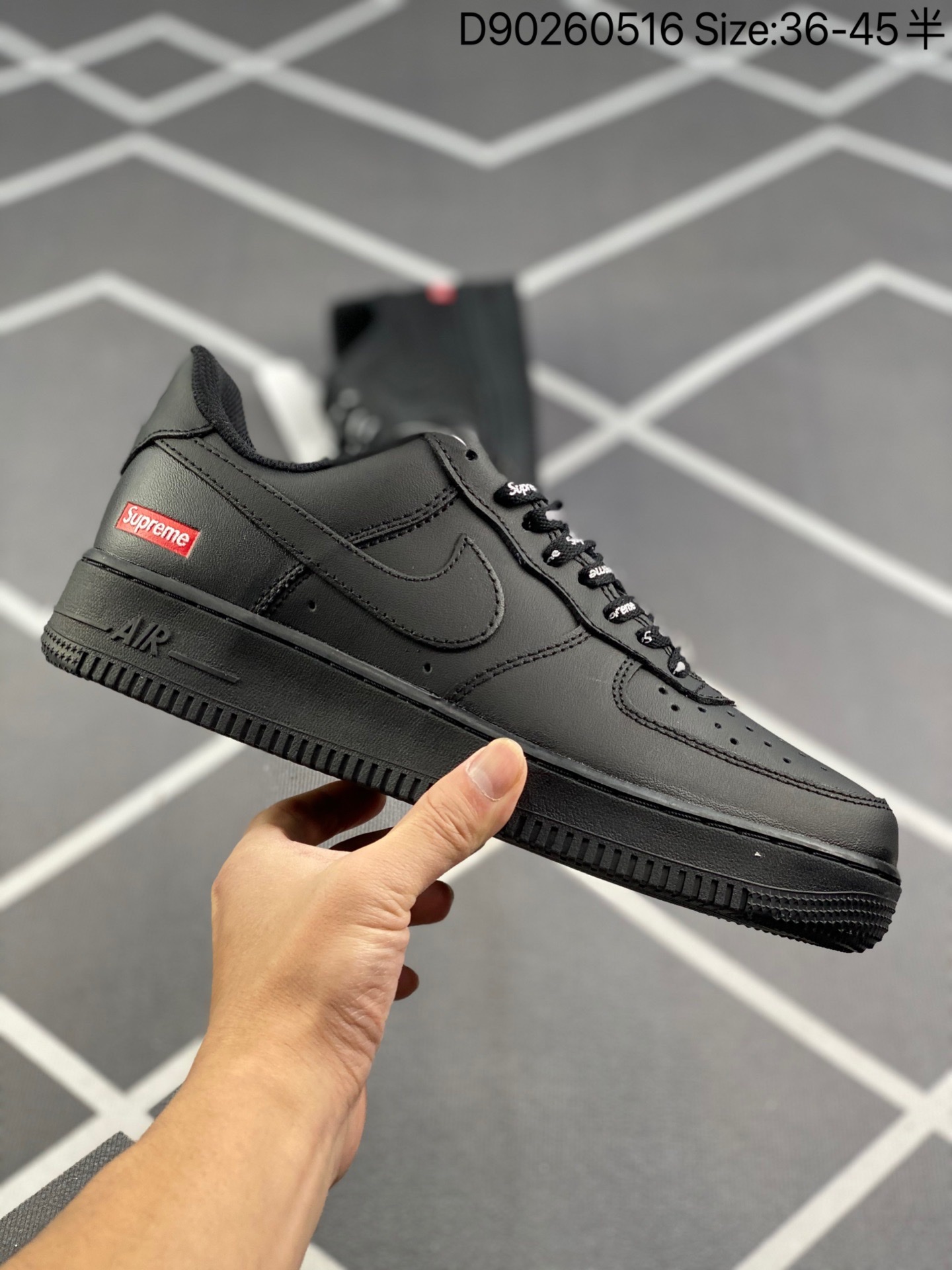 スニーカー  Supreme X NK 2021SS AIR Force 1 Low ファッションシューズ   何でも似合う