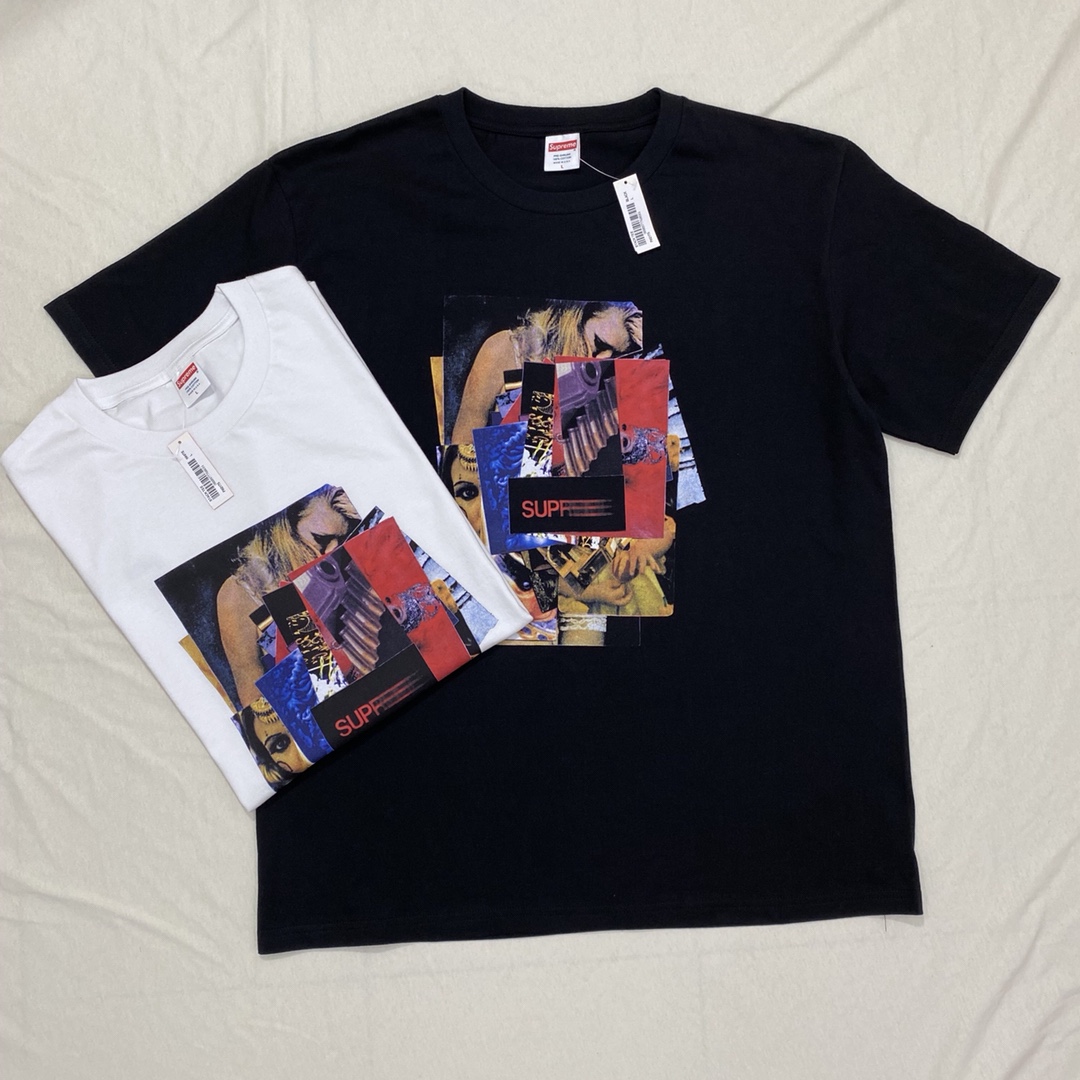 Supreme　メンズ/レディース　トップス　半袖　Tシャツ　夏着　2022新作　超人気Tシャツ　カップル　S-XL