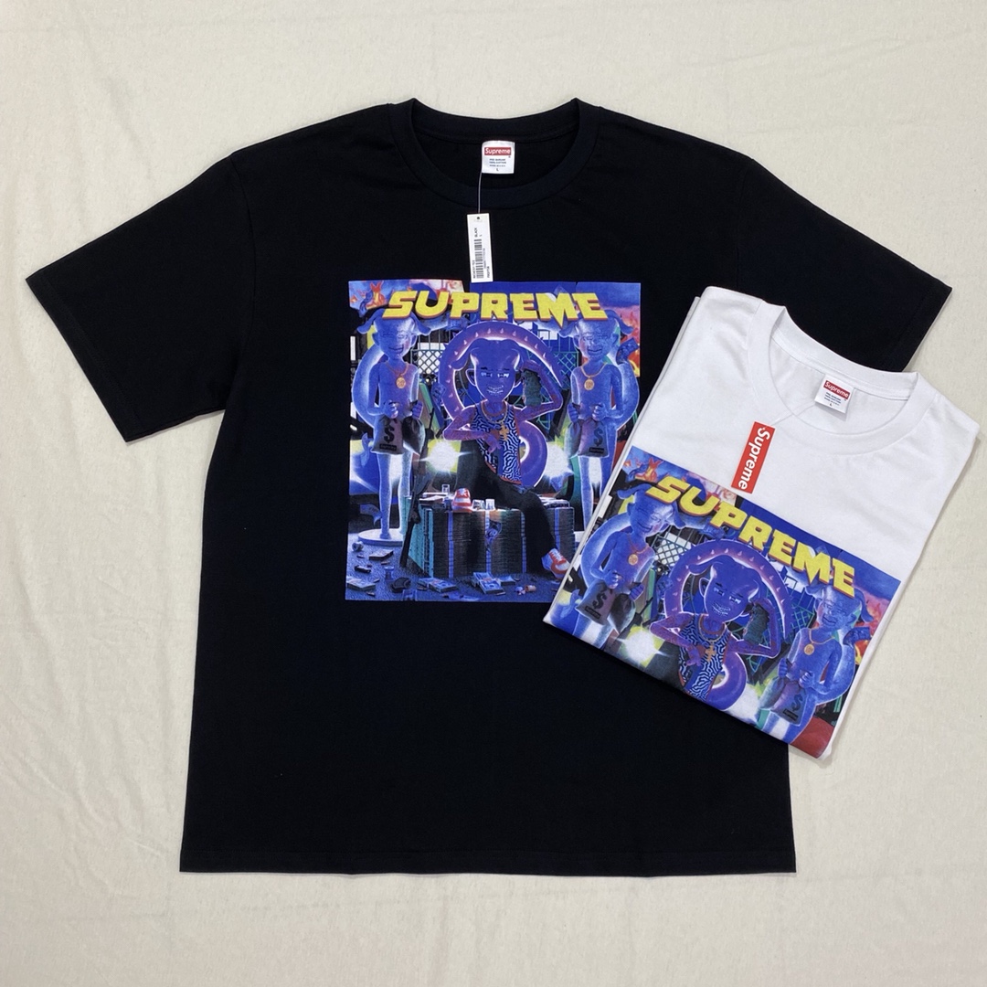 Supreme　メンズ/レディース　トップス　半袖　Tシャツ　夏着　2022新作　超人気Tシャツ　カップル　S-XL