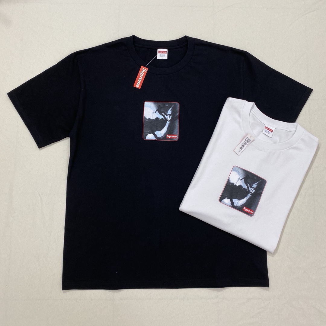 Supreme　メンズ/レディース　トップス　半袖　Tシャツ　夏着　2022新作　超人気Tシャツ　カップル　S-XL