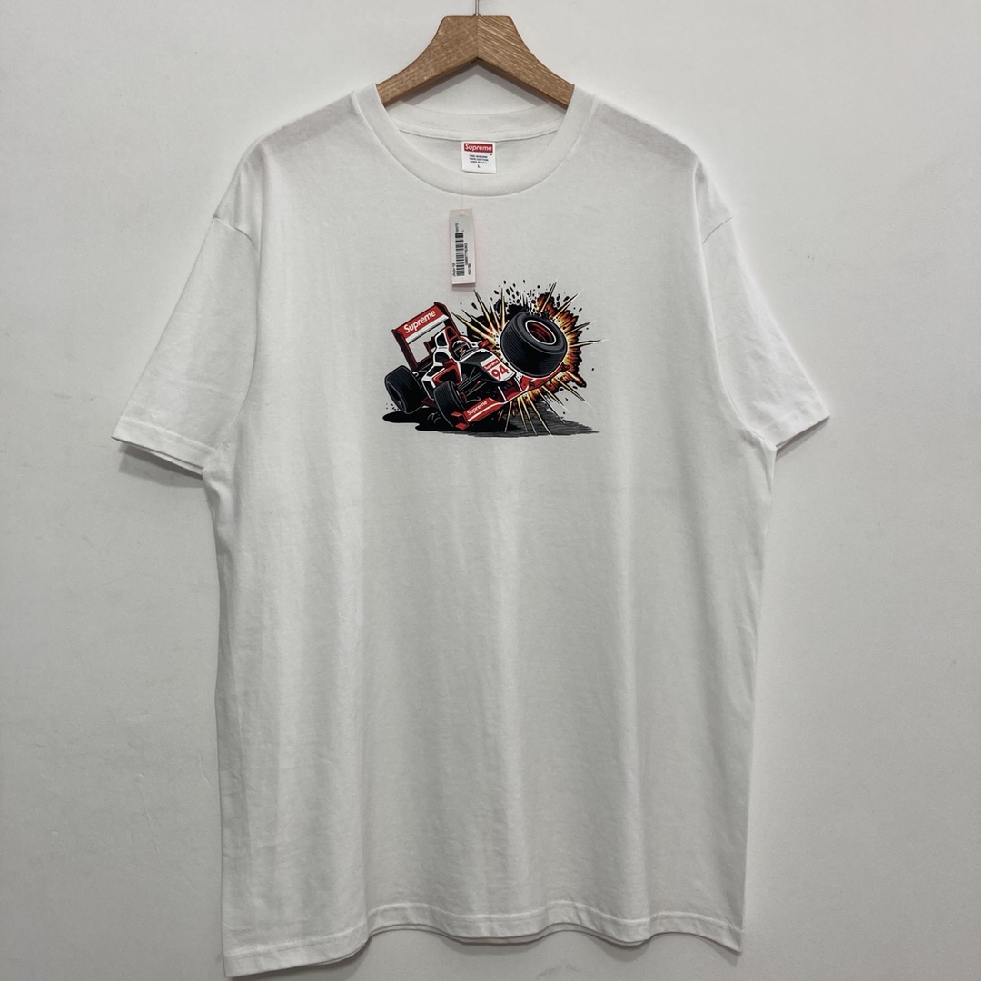 Supreme　メンズ/レディース　トップス　半袖　Tシャツ　夏着　2022新作　超人気Tシャツ　カップル　S-XL