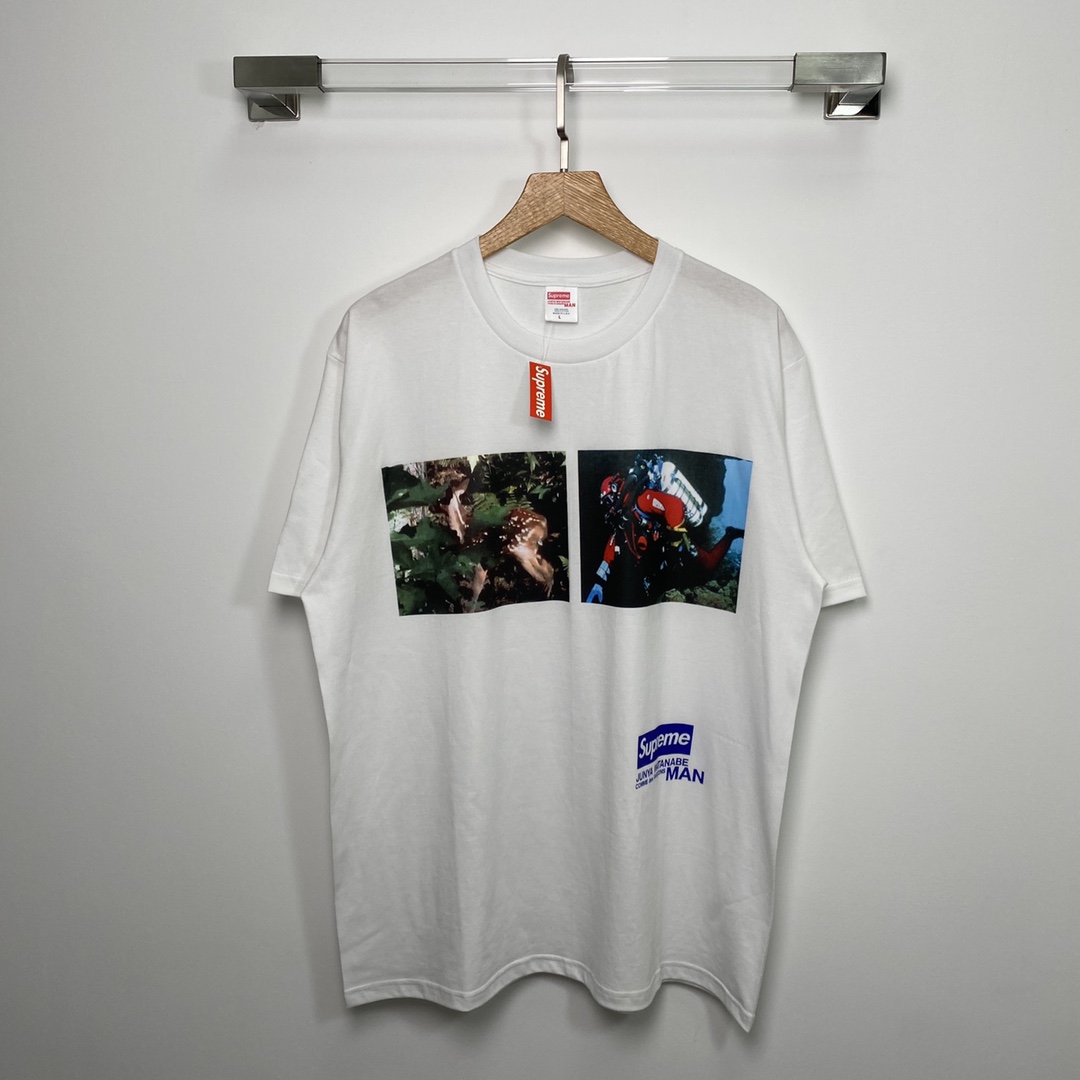 Supreme　メンズ/レディース　トップス　半袖　Tシャツ　夏着　2022新作　超人気Tシャツ　カップル　S-XL