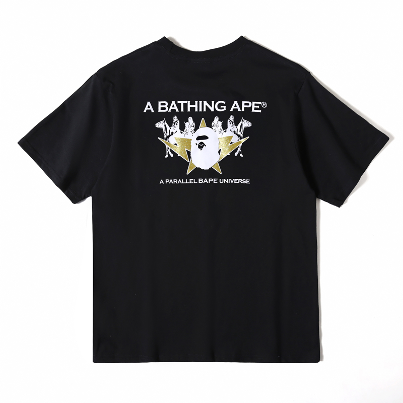 BAPE　メンズ/レディース　トップス　半袖　Tシャツ　夏着　2022新作　超人気Tシャツ　カップル　Ｍ-XXL