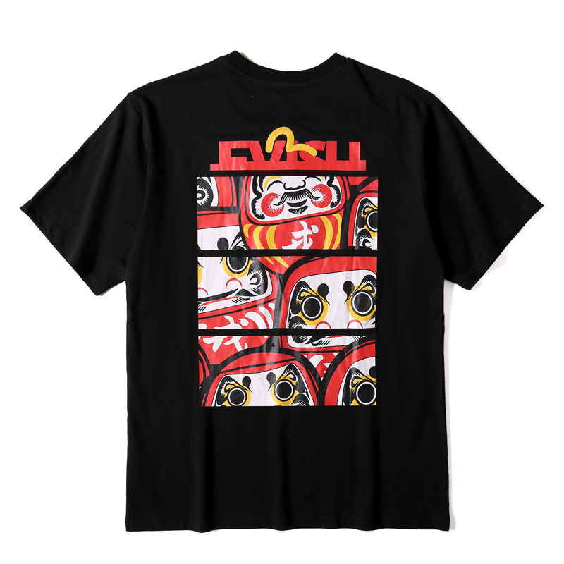 EVISU　メンズ/レディース　トップス　半袖　Tシャツ　夏着　2022新作　超人気Tシャツ　カップル　Ｍ-XXL