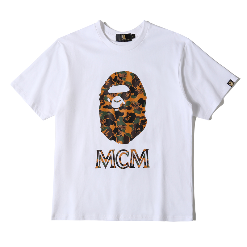 BAPE　メンズ/レディース　トップス　半袖　Tシャツ　夏着　2022新作　超人気Tシャツ　カップル　Ｍ-XXL