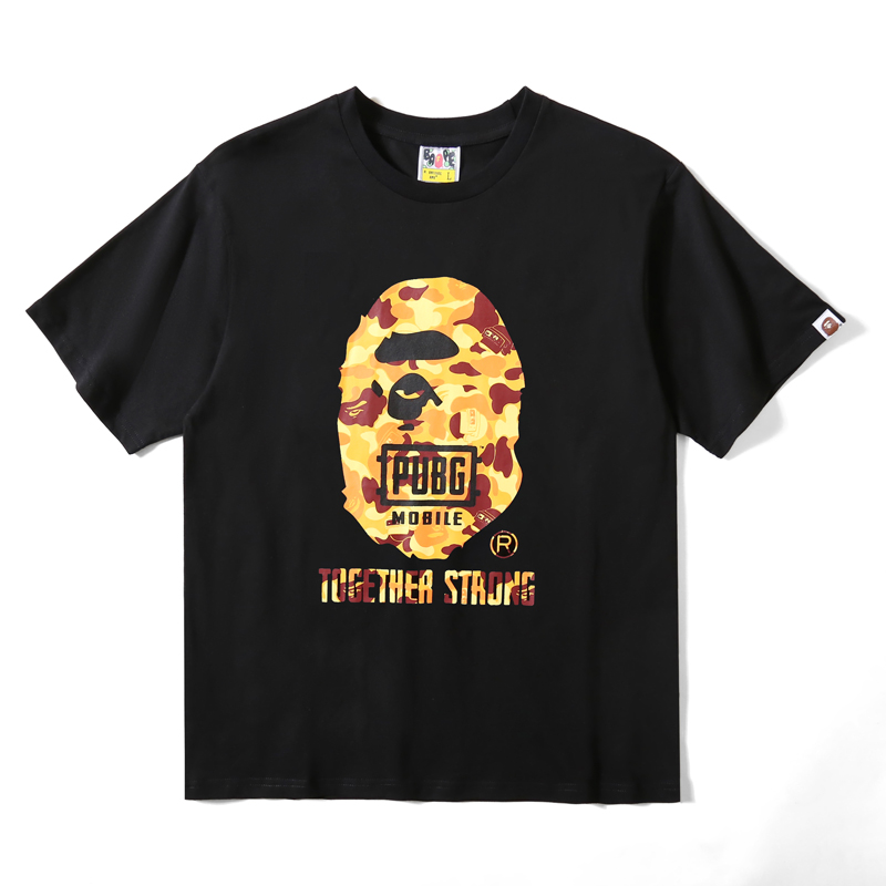 BAPE　メンズ/レディース　トップス　半袖　Tシャツ　夏着　2022新作　超人気Tシャツ　カップル　Ｍ-XXL