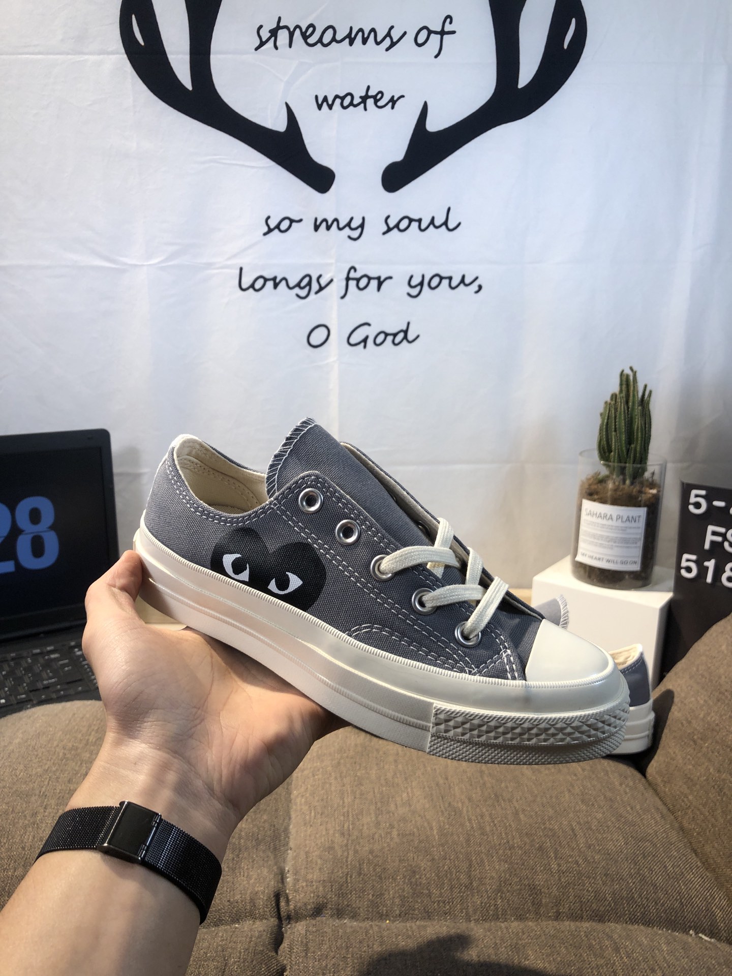 スニーカー CDG Play x Converse 1970s ファッションシューズ   何でも似合う