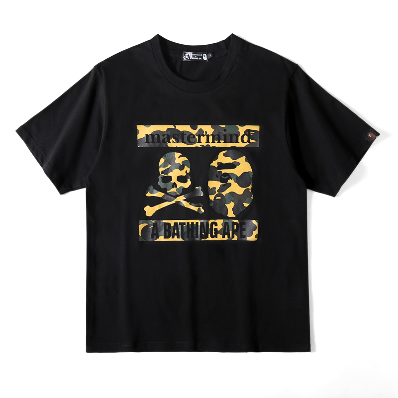 BAPE　メンズ/レディース　トップス　半袖　Tシャツ　夏着　2022新作　超人気Tシャツ　カップル　Ｍ-XXL