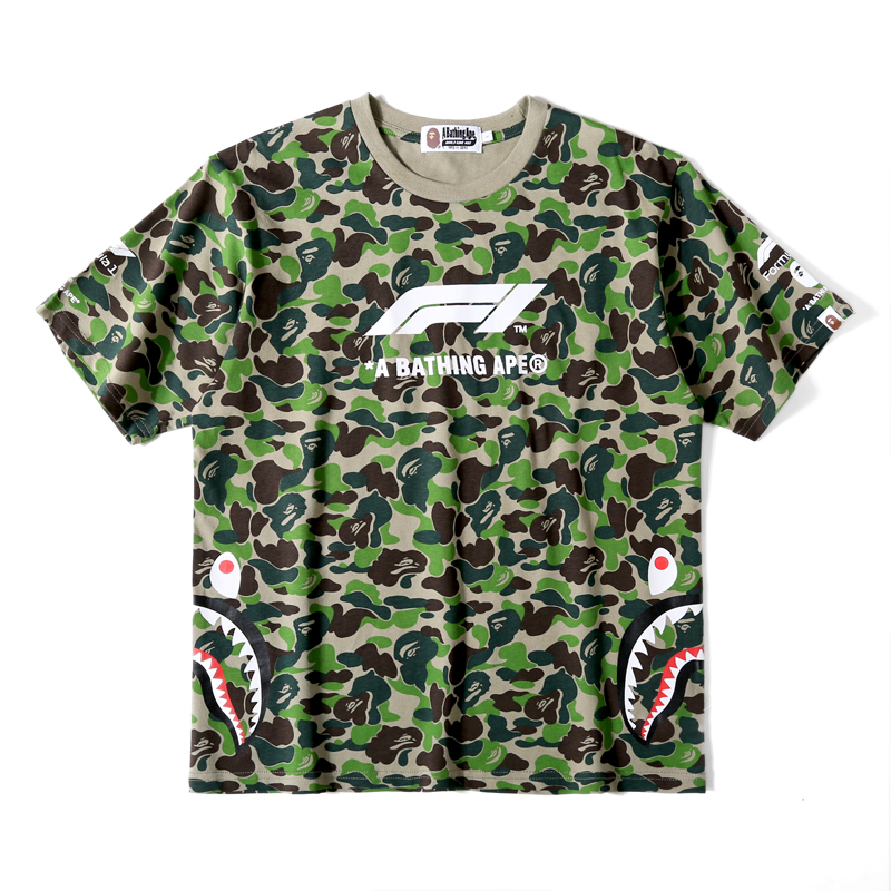 BAPE　メンズ/レディース　トップス　半袖　Tシャツ　夏着　2022新作　超人気Tシャツ　カップル　Ｍ-XXL