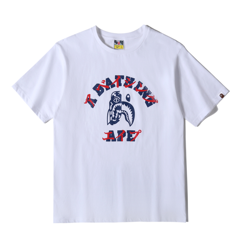 BAPE　メンズ/レディース　トップス　半袖　Tシャツ　夏着　2022新作　超人気Tシャツ　カップル　Ｍ-XXL