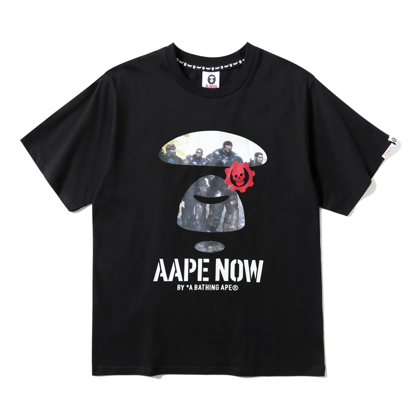 AAPE　メンズ/レディース　トップス　半袖　Tシャツ　夏着　2022新作　超人気Tシャツ　カップル　Ｍ-XXL