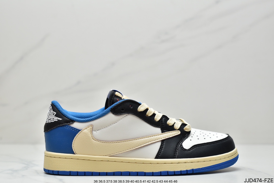 スニーカー Travis Scott x Air Jordan AJ1 Low QXファッションシューズ   何でも似合う