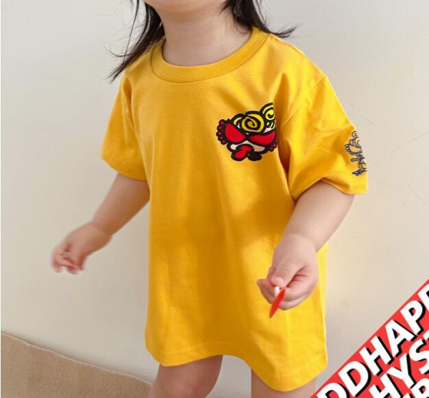 Hysteric mini 　子供服　Tシャツ　半袖　男女兼用　夏着　人気　トップス