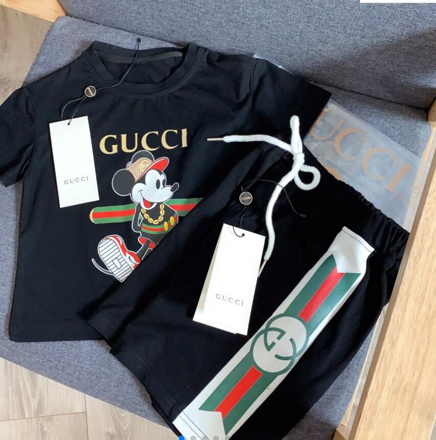 GUCCI 半袖　Tシャツ+パンツ　 子供服　トップス　ボトムス　セットアップ　上下セット