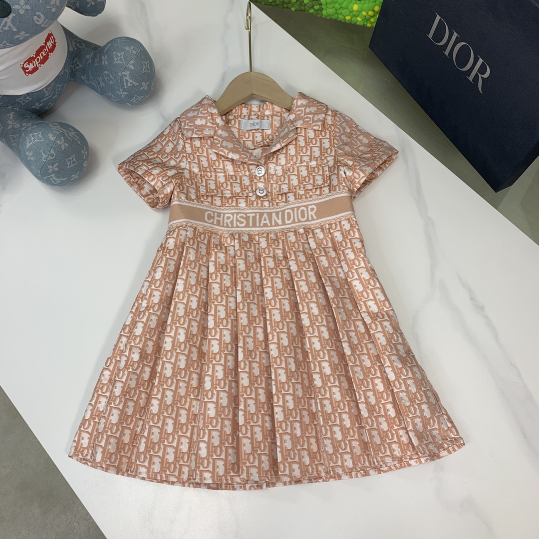 Dior 【ディオール】　子供服 　ワンピース 　100%綿　110-160cm