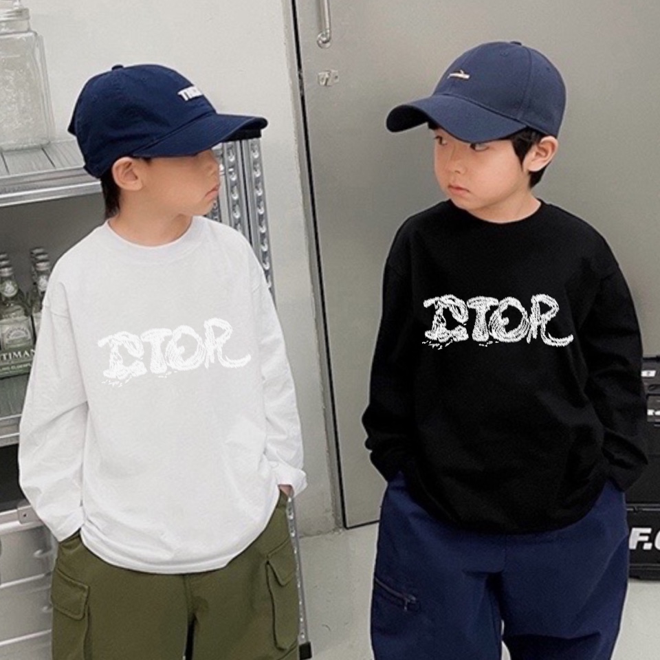 Dior 【ディオール】子供服　 春秋　Ｔシャツ　長袖　100-150㎝