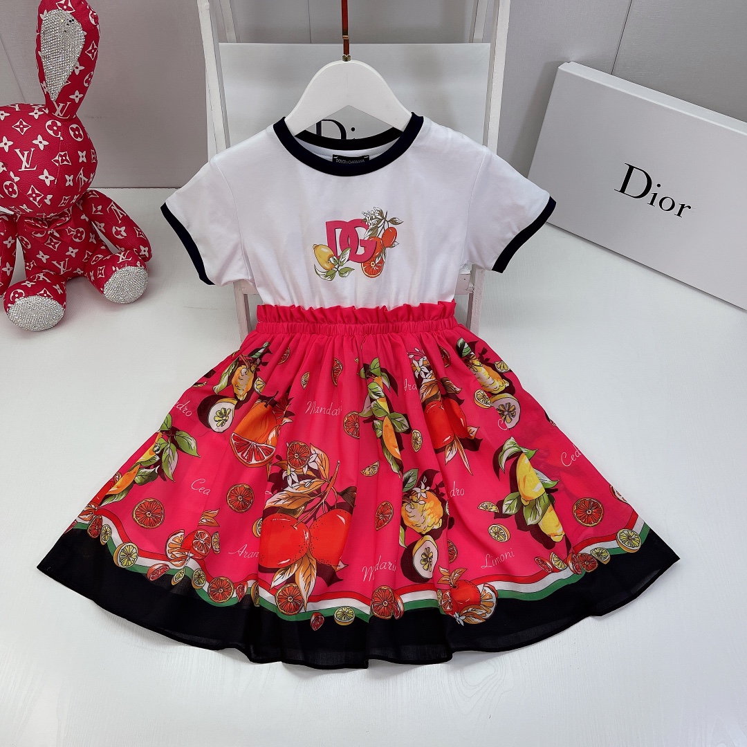 Dior ディオール 　子供服 　夏秋 　ワンピース　100-150 cm