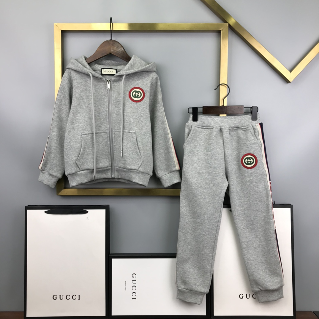 GUCCI【グッチ】 子供服  　セットアップ　トップス+ボトム　秋冬　110-160cm