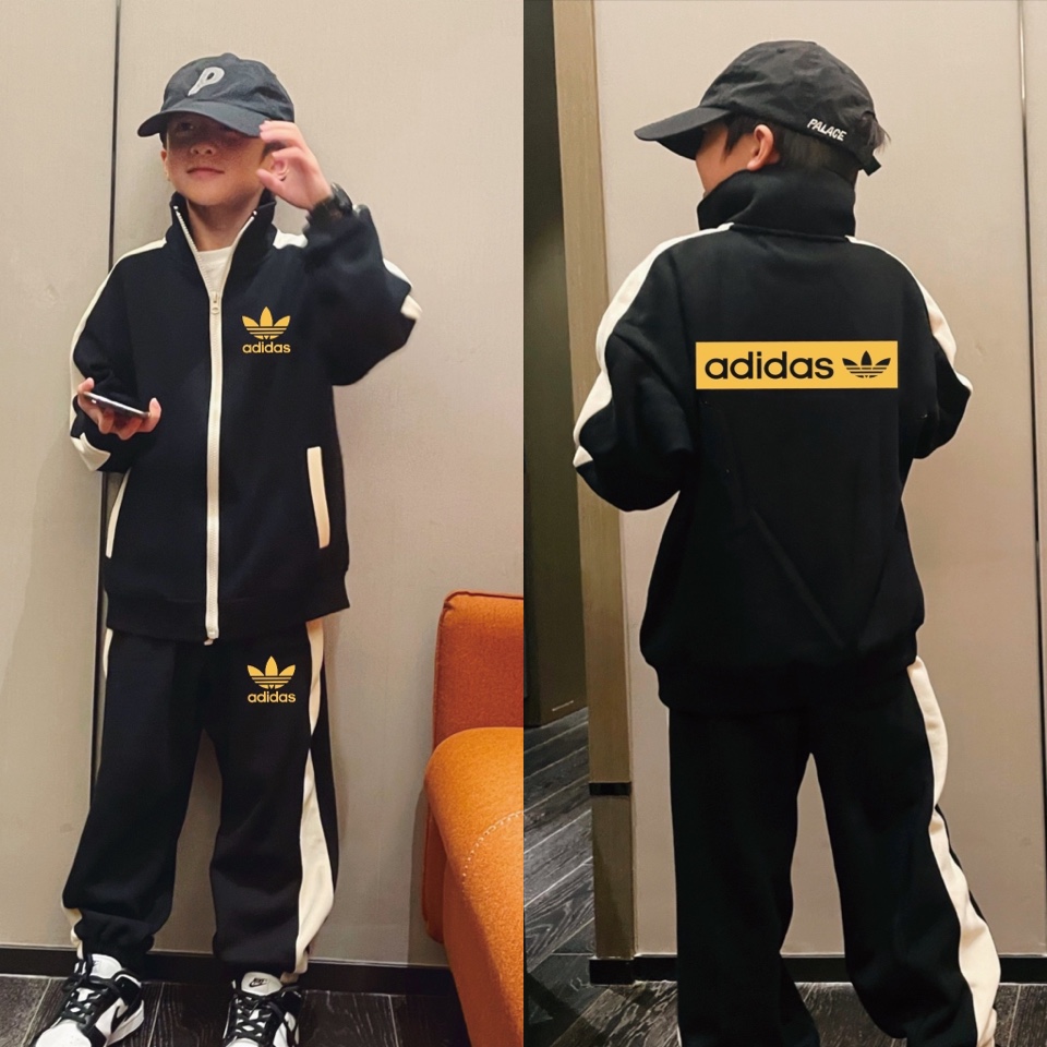 アディダス（adidas） 子供服 セットアップ コ ート＋パンツ　秋冬　100-150cm