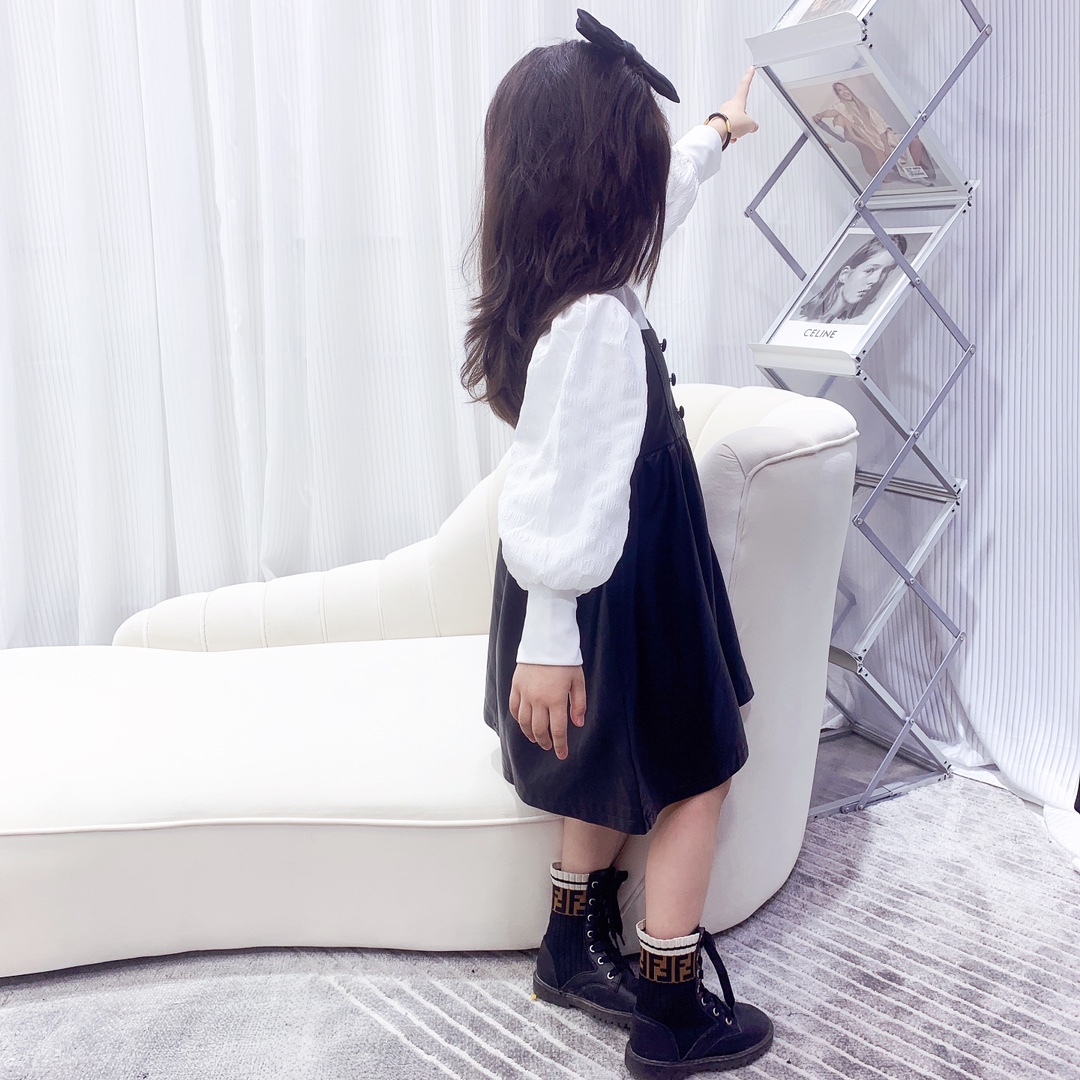 シャネル CHANEL  　子供服  　長袖+ワンピース　 秋冬　110-160cm