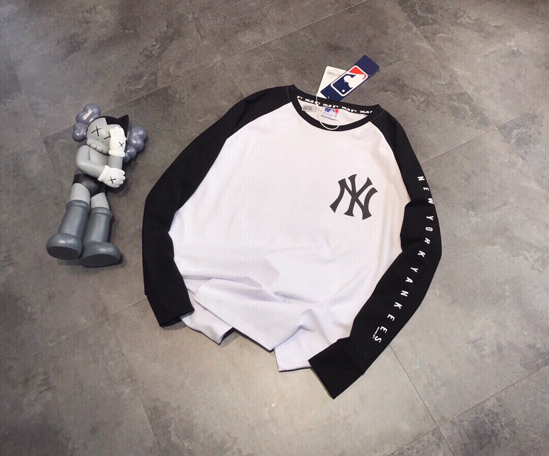 MLB-NY 　レディース　マンズ　長袖　秋冬　100％綿　M L XL