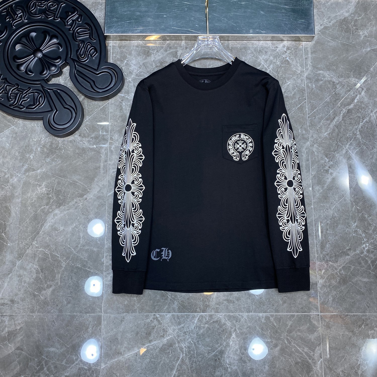 CHROMEHEARTS クロムハーツ　メンズ　レディース　長袖　秋冬　S－XL