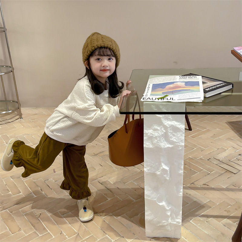 子供服　セットアップ　キッズ　春秋　トップス+ボトム　90-130cm