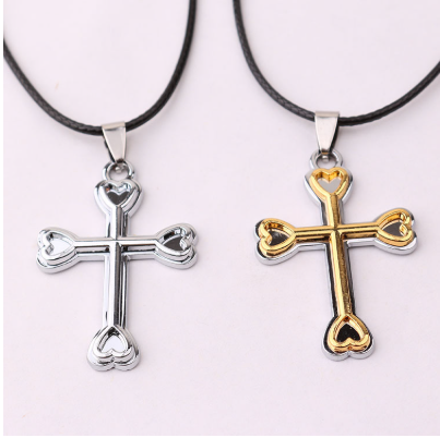 新品 ネックレス  韓国風  ペンダント  アクセサリー ヒップホップ  ユニセックス