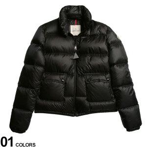 MONCLER モンクレール レディース ジャケット ブルゾン ダウン モンクレール レディース MONCLER ナイロン スタンドカラー ショート ダウンジャケット