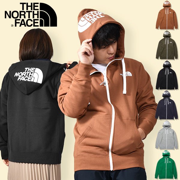 ノースフェイス スウェット パーカー メンズ THE NORTH FACE Rearview FullZip Hoodie リアビュー フルジップ フーディー ジップアップ 2021秋冬新作 nt62130