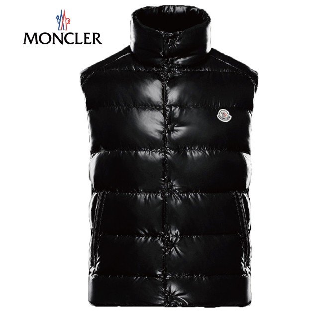 MONCLER "TIBB" Shiny Black Noir Mens Down Vest モンクレール チブ メンズ ダウンベスト シャイニーブラック(999) 2021-2022年秋冬